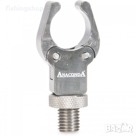 Държач за въдица - Anaconda Aluminium Rod Locker - Gun Smoke, снимка 1 - Такъми - 21587733