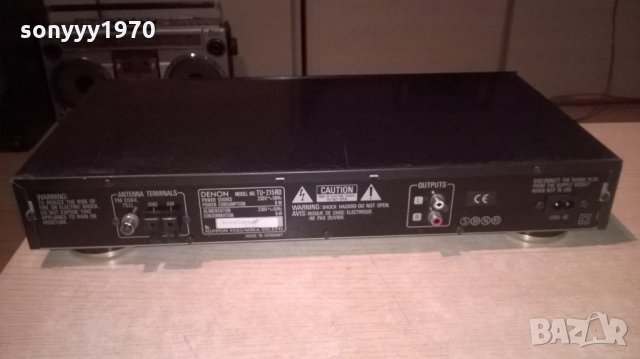 denon tu-215rd tuner-made in germany-внос швеицария LCHERY, снимка 15 - Ресийвъри, усилватели, смесителни пултове - 24816976