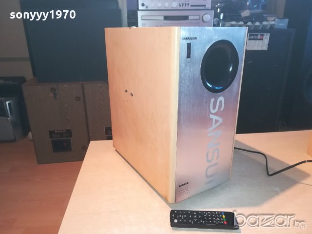 sansui sht-10 active subwoofer+remote-внос швеицария, снимка 4 - Тонколони - 21177985