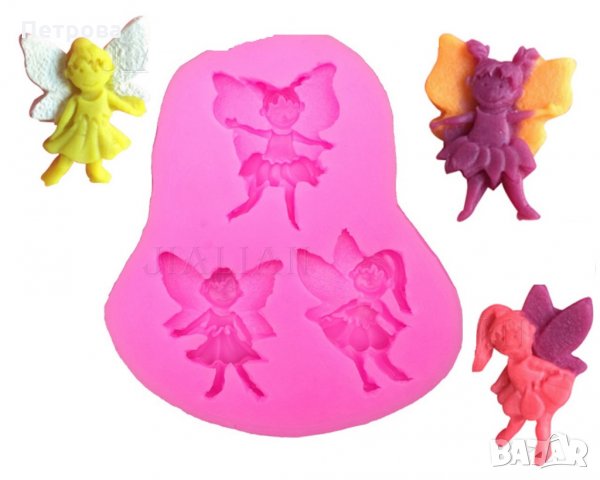 Силиконов молд – „Феи на цветята”