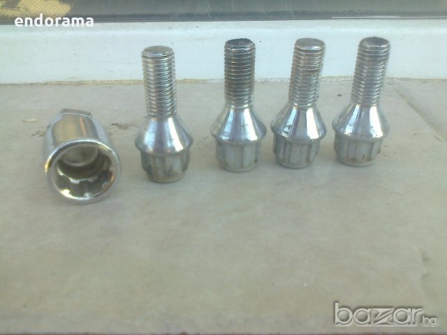 Секретни болтове от алуминиеви джанти-Рено 