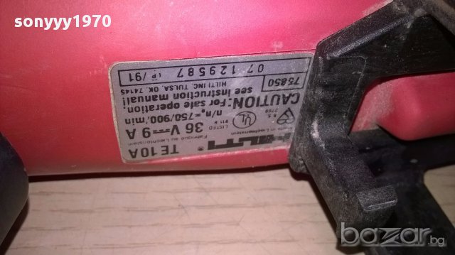 HILTI Хилти и батерия-внос швеицария, снимка 11 - Бормашини - 14433873