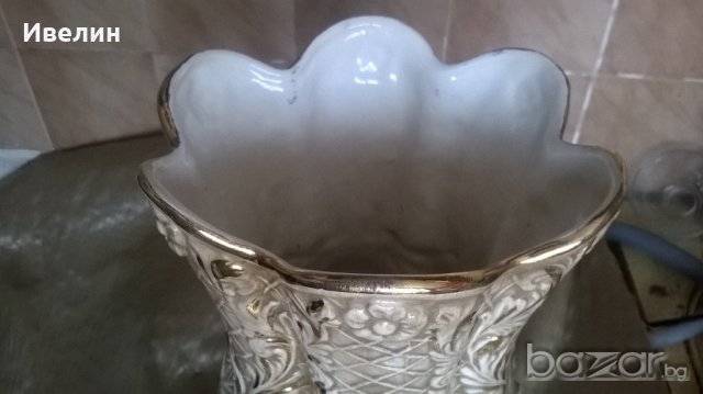 барокова ваза от порцелан, снимка 4 - Антикварни и старинни предмети - 20889782