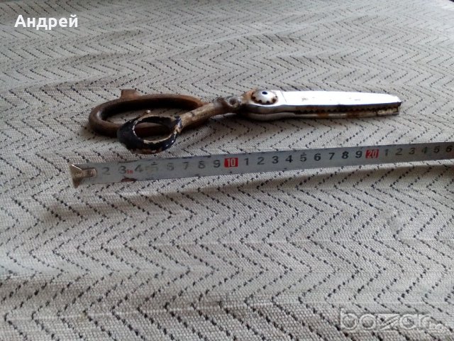 Стара ножица,ножици #2, снимка 3 - Антикварни и старинни предмети - 20840876