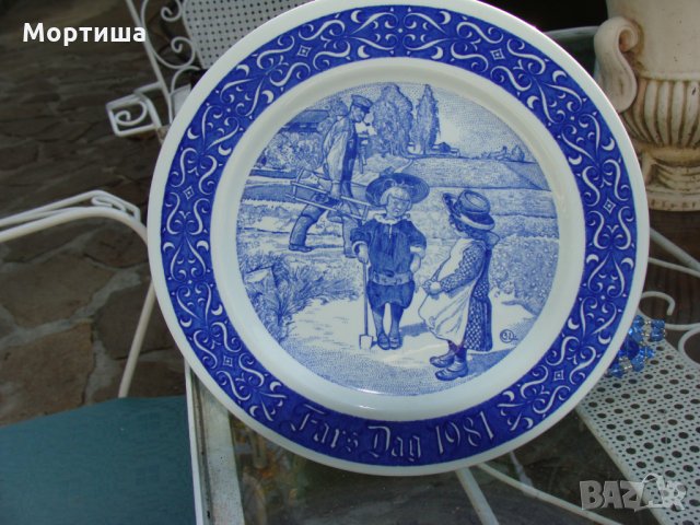 Декоративна  чиния за стена , снимка 2 - Декорация за дома - 22525163