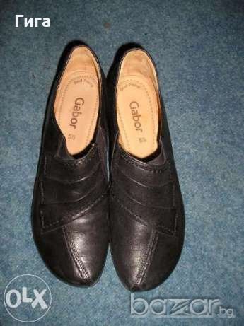 Есенни обувки Gabor 5 1/2, изцяло от естествена кожа, снимка 1 - Дамски ежедневни обувки - 18478732