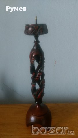 Свещник от дърво 