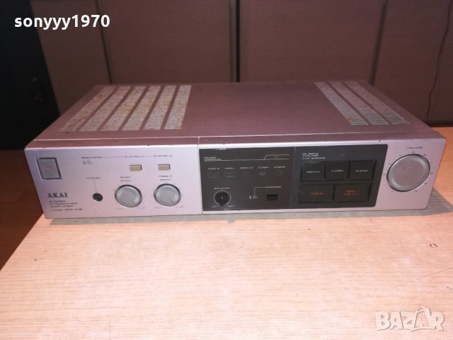 akai-stereo amplifier-made in japan-внос швеицария, снимка 8 - Ресийвъри, усилватели, смесителни пултове - 21492808