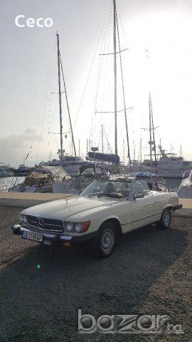 Ретро автомобил Mercedes 380 SL под наем, снимка 4 - Автомобили и джипове - 17673034