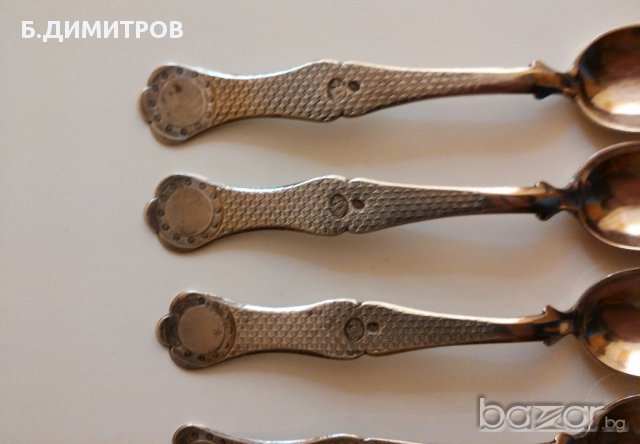 СРЕБЪРНИ ЛЪЖИЧКИ, снимка 2 - Антикварни и старинни предмети - 13464284