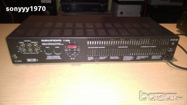 grundig v4200-stereo amplifier-made in germany-внос швеицария, снимка 10 - Ресийвъри, усилватели, смесителни пултове - 10758652