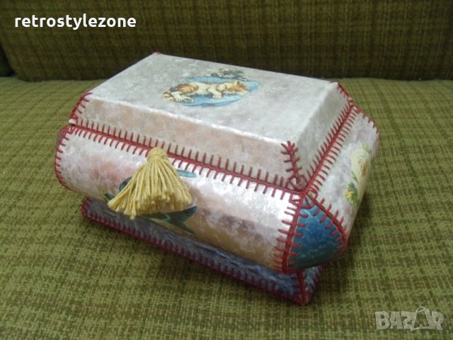 оф.3279 стара кутия   - синтетика  - размери 20 / 14 / 9,5 см   - соц.период , снимка 7 - Други ценни предмети - 26192939