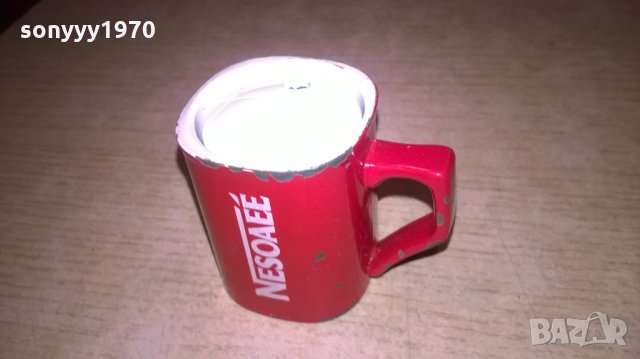 nesscafe-метална запалка за колекция-5х5х4см, снимка 4 - Колекции - 23597602