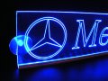 Светеща LED Гравирана Табела Мерцедес/mercedes С Лого-24v, снимка 2