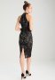 Love Triangle  нова рокля черна мека дантела, М, снимка 1 - Рокли - 24932149