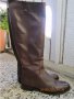 Дамски ботуши от естествена кожа Janyx, тъмнокафяви, номер 39, снимка 2