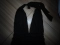 Черна луксозна рокличка- нова, снимка 2