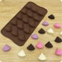 15 Pou Поу Човечета силиконов молд форма бонбони шоколад желирани украса декорация торта глина сапун, снимка 1 - Форми - 21958760