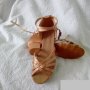 НОВИ НАЛИЧНИ Обувки(момиче) за спортни танци,салса,кизомба,танго-сатен, снимка 1 - Детски сандали и чехли - 14721917
