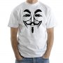 HALLOWEEN! Мъжки тениски ANONYMOUS VOICE ILLUMINATI! Поръчай с твоя снимка!, снимка 2