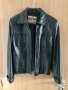 Дамско черно кожено яке, снимка 2