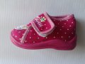 Детски пантофки от памучен текстил промоция, снимка 1 - Бебешки обувки - 10253657