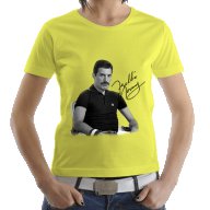Уникални дамски тениски на Freddie Mercury с нова печатна технология. Прати ни любимата си снимка!, снимка 3 - Тениски - 12034973