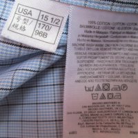 Brooks Brothers мъжка риза къс ръкав размер 15 1/2., снимка 4 - Ризи - 21884998