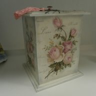 комплект "розови рози", снимка 1 - Подаръци за юбилей - 7807929