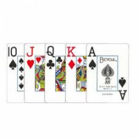 Карти за игра Bicycle  покер размер. Jumbo (голям) индекс. нови оригинални  , снимка 2 - Карти за игра - 22447866