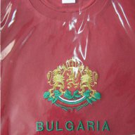 Тениска с Герб на България бродерия , снимка 1 - Тениски - 11339455