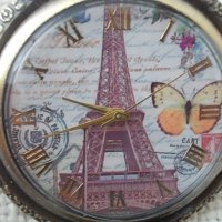 Джобен часовник Париж №1, снимка 3 - Други ценни предмети - 22588568