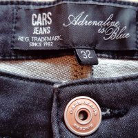  cars jeans оригинал размер 32 цвят тъмно сив мъжки дънки слим, снимка 9 - Дънки - 22293537