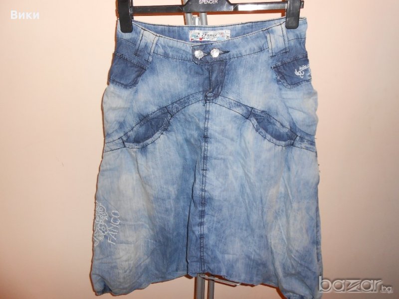 Къси дънкови потури Fanco Jeans, снимка 1