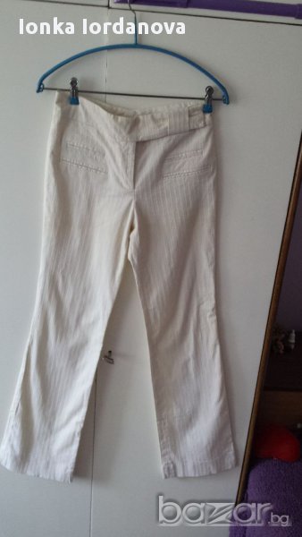 Бял панталон  италиански, номер 28, снимка 1
