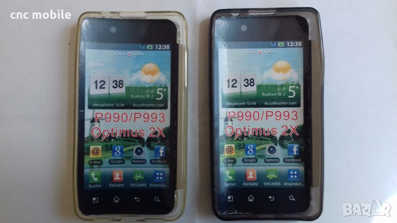 LG P990 - LG Optimus 2X калъф - силиконов гръб , снимка 1