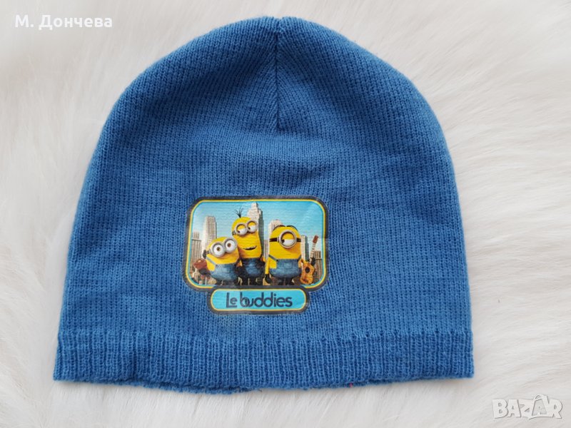 Шапка Миньони 1-3 години, снимка 1