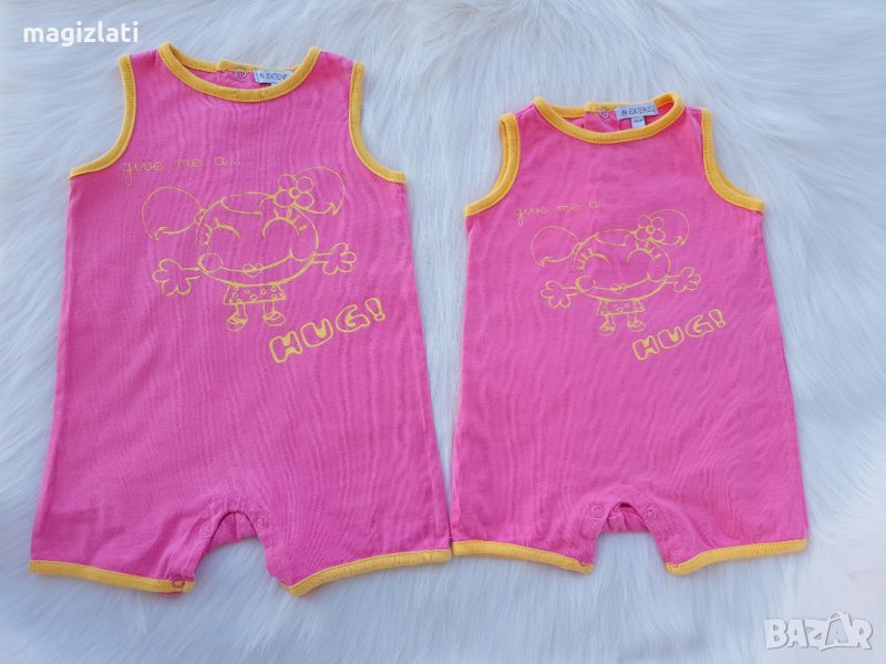 Летни ромпъри 6-9 и 9-12 месеца , снимка 1