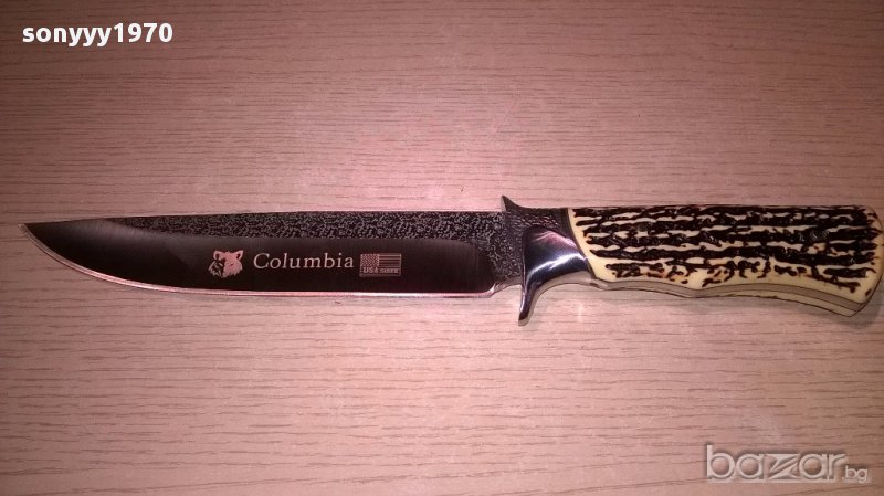 Columbia-31см-масивен и здрав нож за колекция или ползване, снимка 1