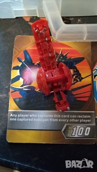 Бакуган 27,5 мм. с магнитна карта, снимка 1