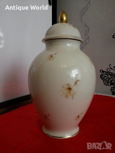 Уникална Стара Немска Порцеланова УРНА , Ваза, снимка 1