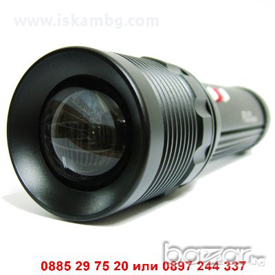Мощен Q5 LED фенер с аварийни светлини, снимка 6 - Други - 12392058