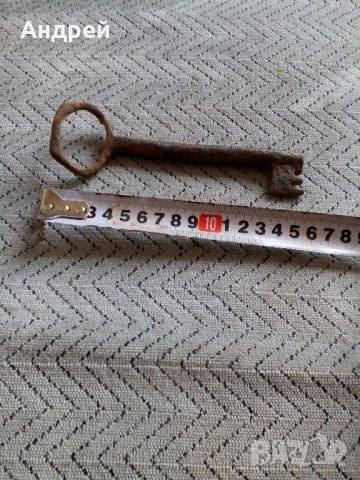 Старинен ключ #6, снимка 3 - Антикварни и старинни предмети - 22179783