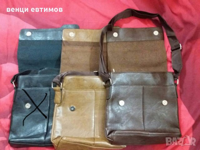 Мъжка кожена чанта , снимка 4 - Чанти - 22236014