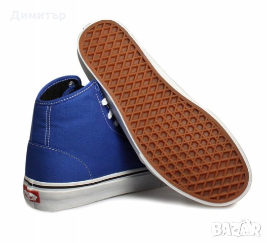 Vans 106 Hi RQM0FG Classic Blue High Top Shoes (Unisex) Нови!!, снимка 5 - Кецове - 22791137