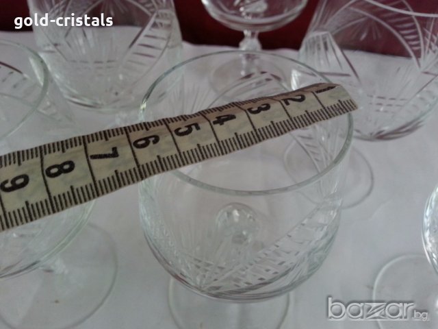 кристални чаши за коняк ракия и др, снимка 13 - Антикварни и старинни предмети - 20121963