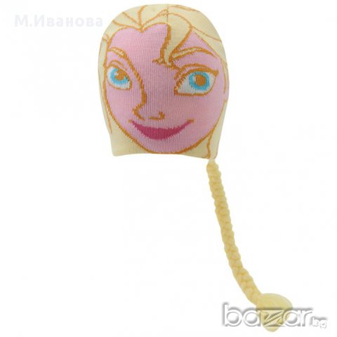 Шапка Елза - Замръзналото кралство 3-7 години, снимка 7 - Шапки, шалове и ръкавици - 15945920