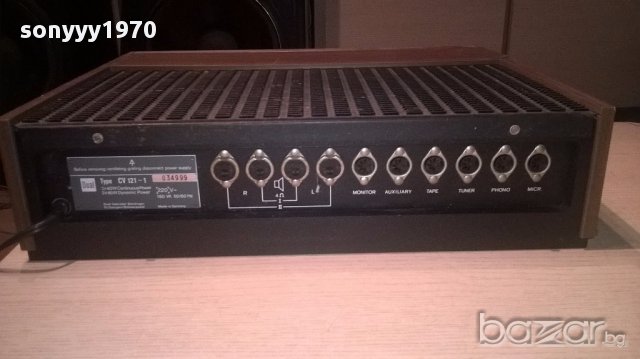 dual cv121-1 stereo amplifier made in germany-внос швеицария, снимка 9 - Ресийвъри, усилватели, смесителни пултове - 16193486