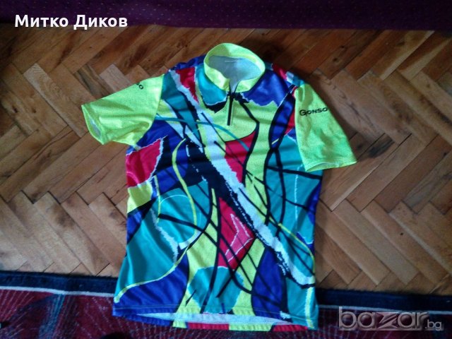Колездачна тениска Гонзо Италия-размер ХЛ, снимка 1 - Спортна екипировка - 20937810