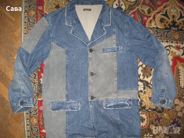 Дънково сако JACK&JONES   мъжко,Л-ХЛ, снимка 2 - Сака - 24616168